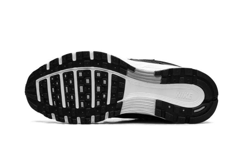 Nike Lifestyle P-6000 'Black White Metallic Silver'